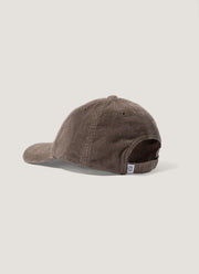 Men's Corduroy Cap in Bark