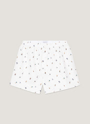Men's Classic Boxer Shorts in Snow Angel Print