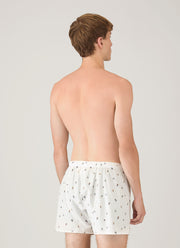 Men's Classic Boxer Shorts in Snow Angel Print