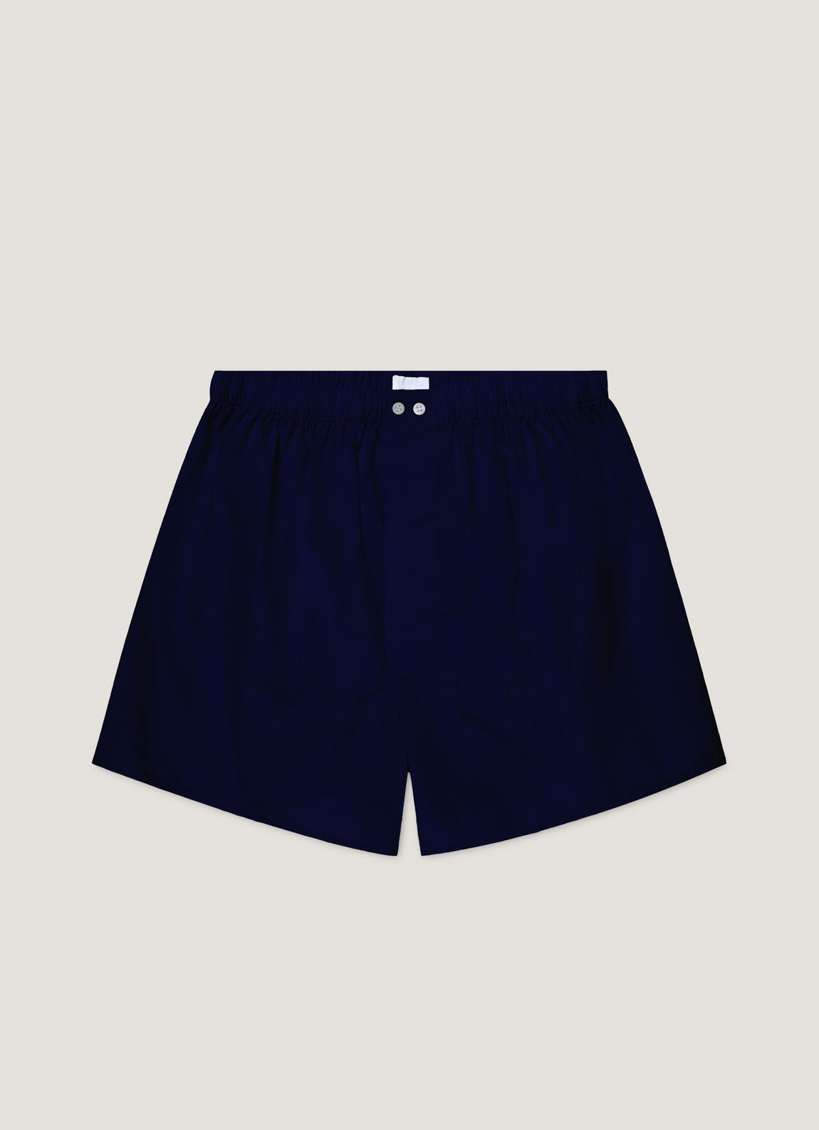 Men's Sea Island Cotton Boxer Short in Navy