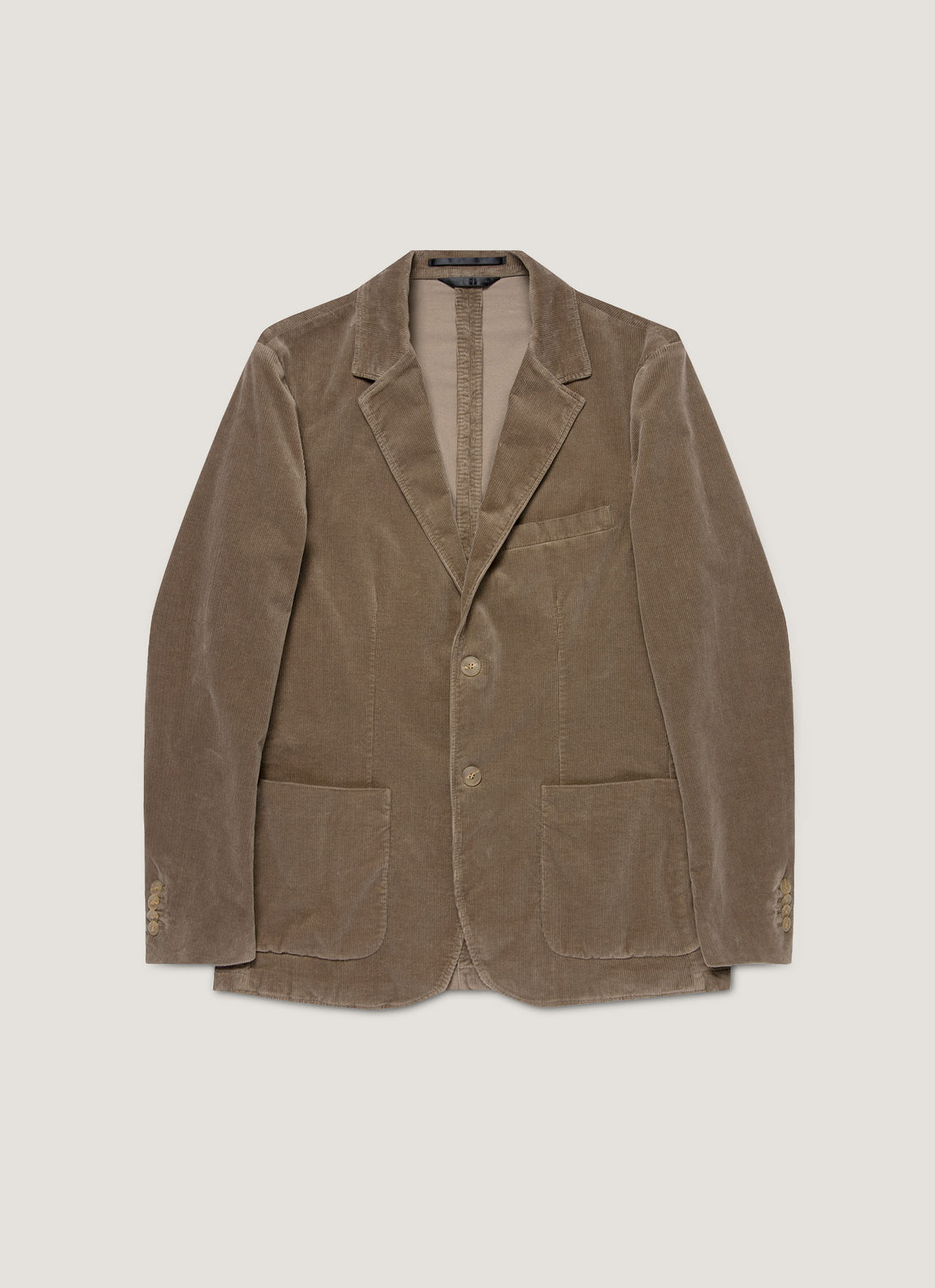 Men's Corduroy Blazer in Bark