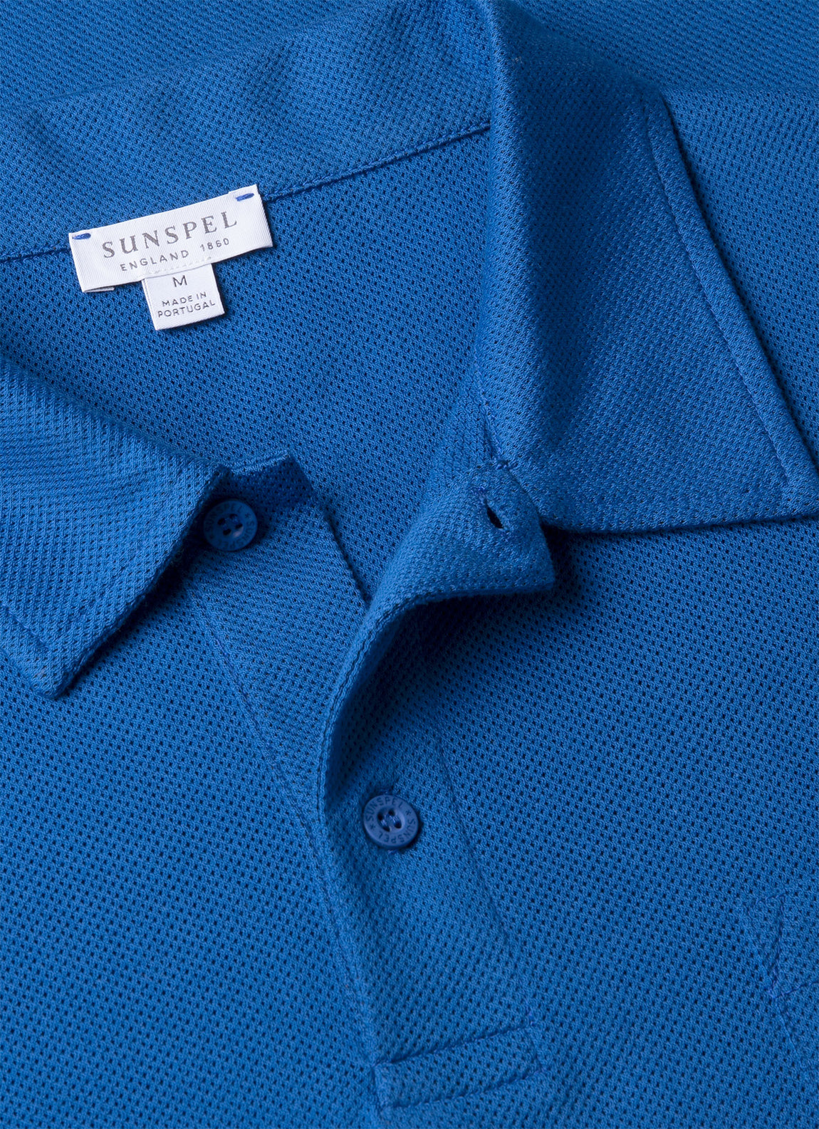 Men's Riviera Polo Shirt in Cobalt