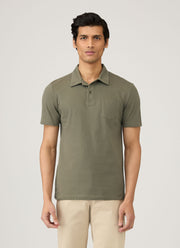 Men's Riviera Polo Shirt in Khaki