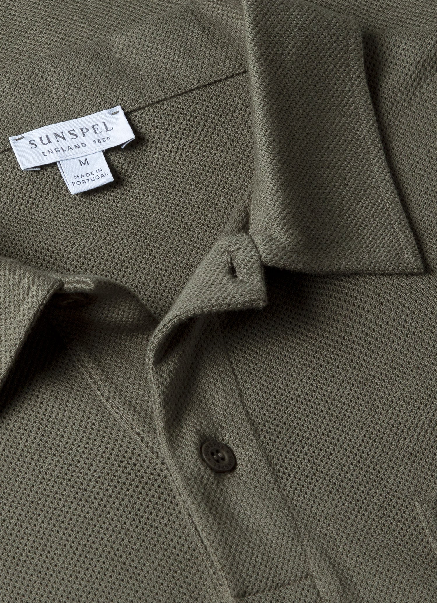 Men's Riviera Polo Shirt in Khaki