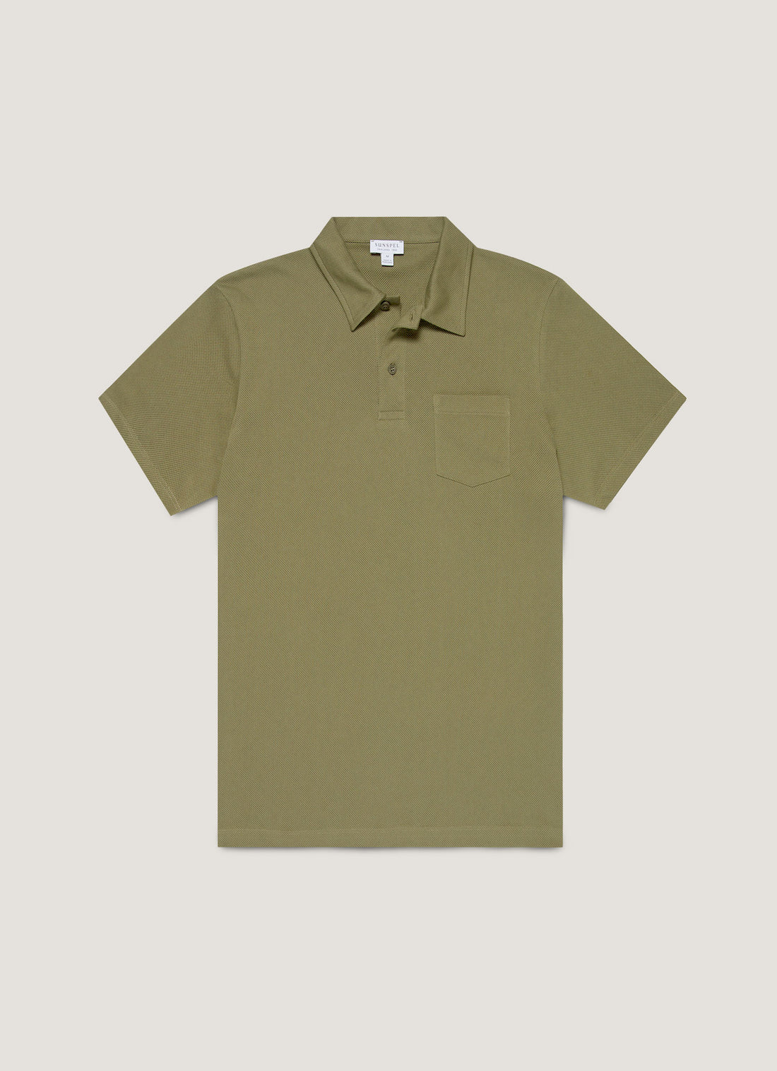 Men's Riviera Polo Shirt in Sea Moss