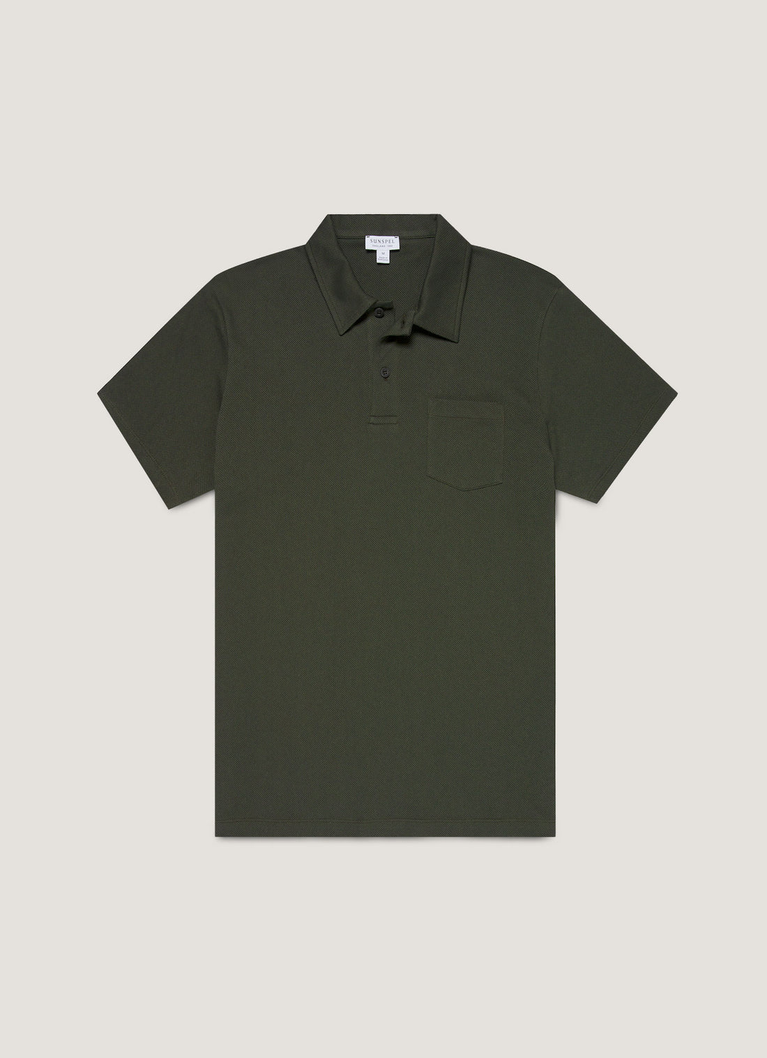 Men's Riviera Polo Shirt in Dark Green