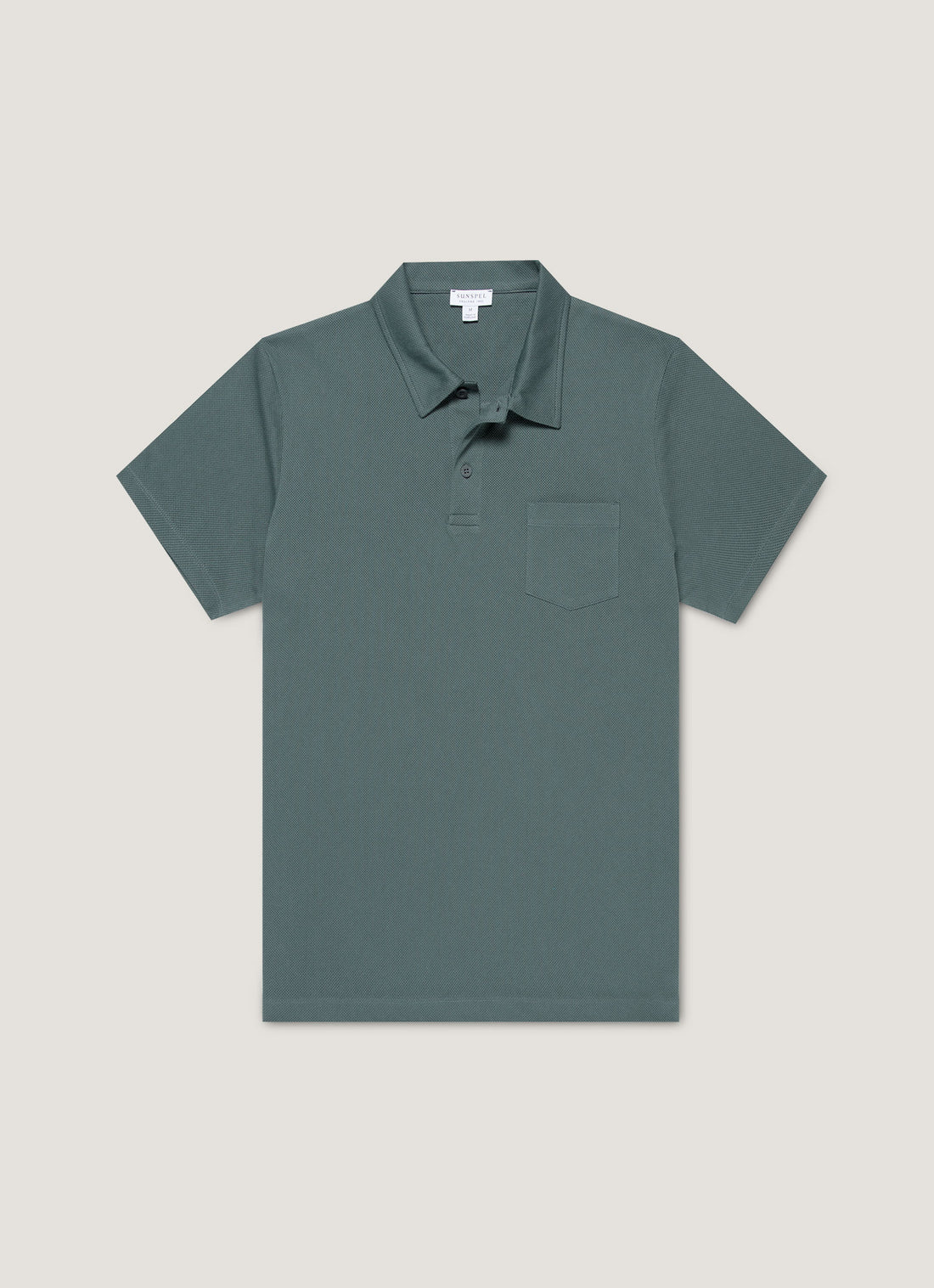 Men's Riviera Polo Shirt in Dark Petrol