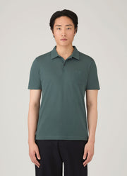 Men's Riviera Polo Shirt in Dark Petrol