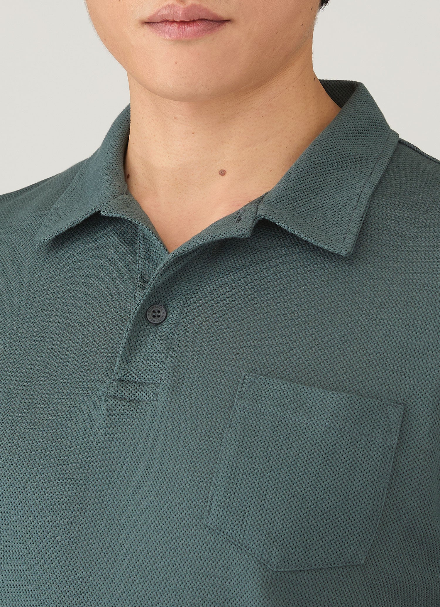 Men's Riviera Polo Shirt in Dark Petrol