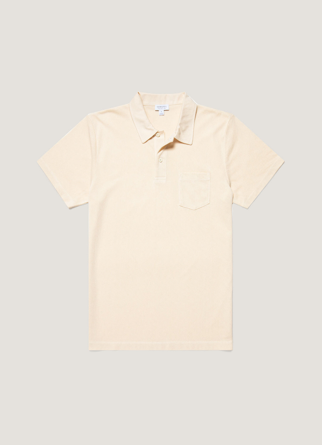 Men's Undyed Riviera Polo Shirt in Undyed