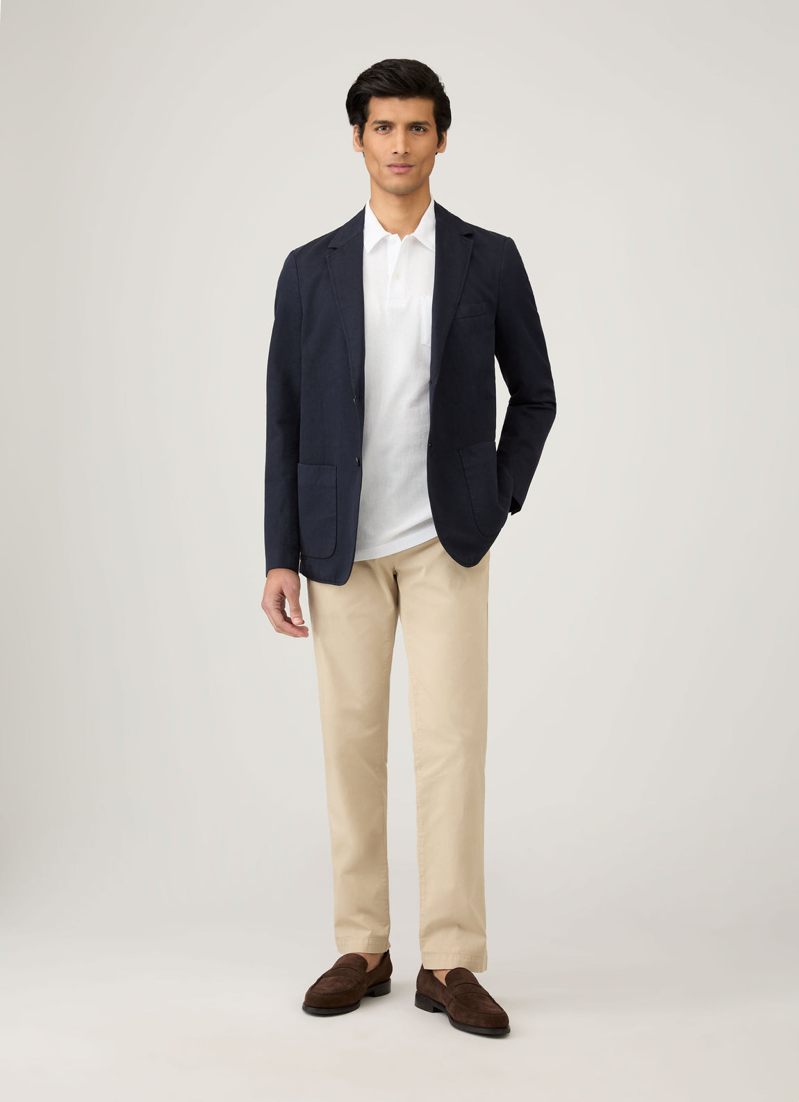 Men's Riviera Polo Shirt in White