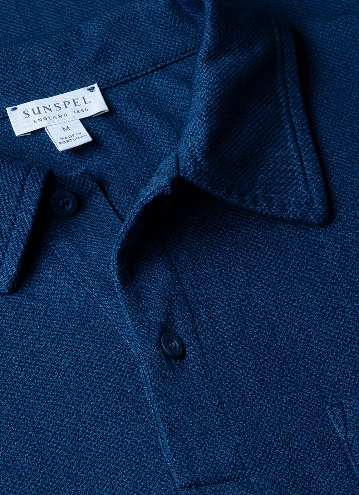 Men's Riviera Polo Shirt in Real Indigo