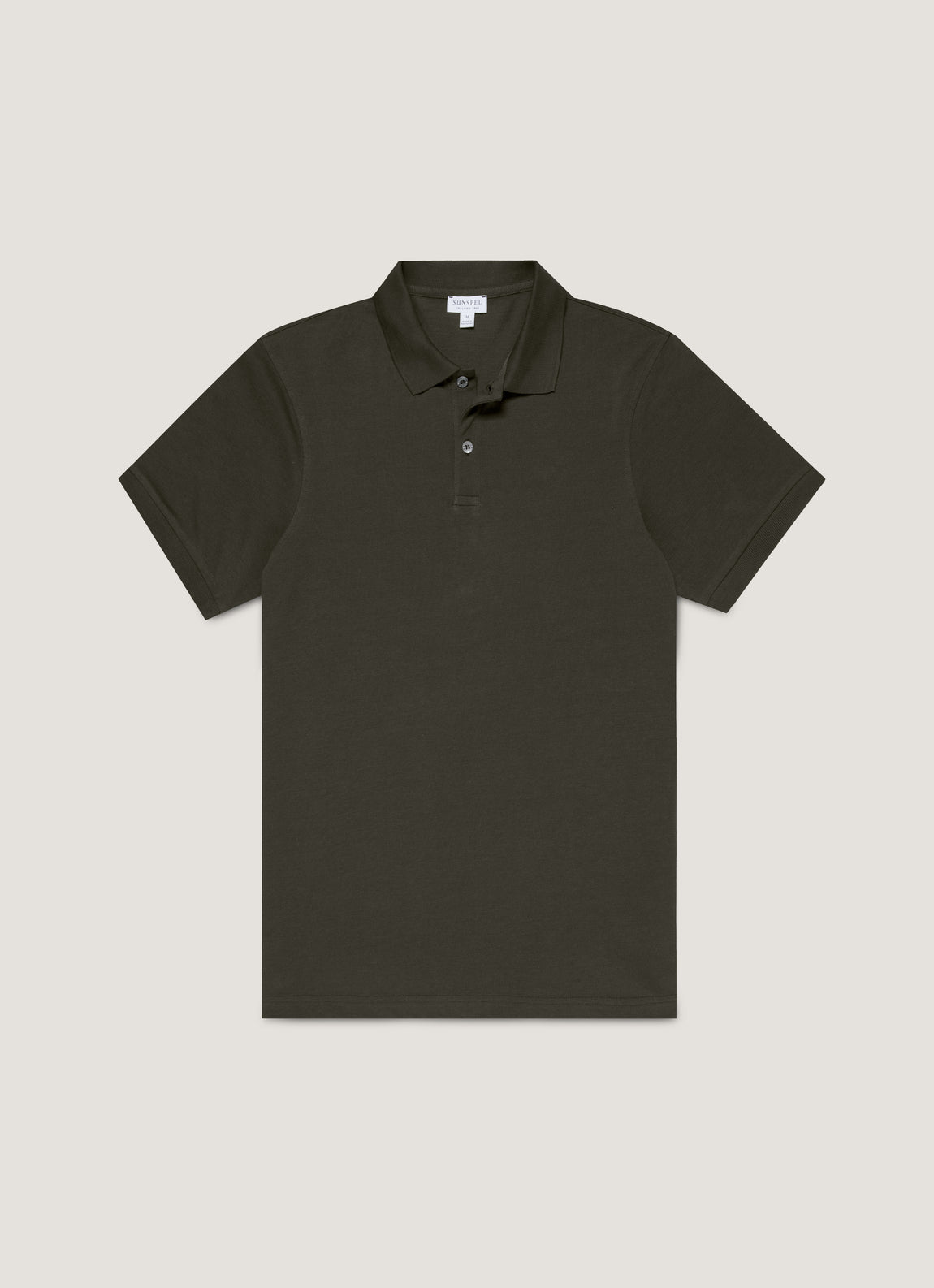 Men's Piqué Polo Shirt in Dark Green