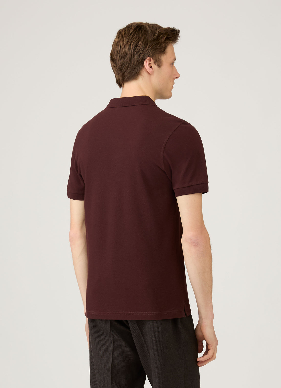 Men's Piqué Polo Shirt in Bakelite