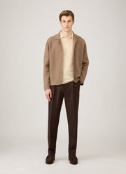 Men's Long Sleeve Riviera Polo Shirt in Undyed