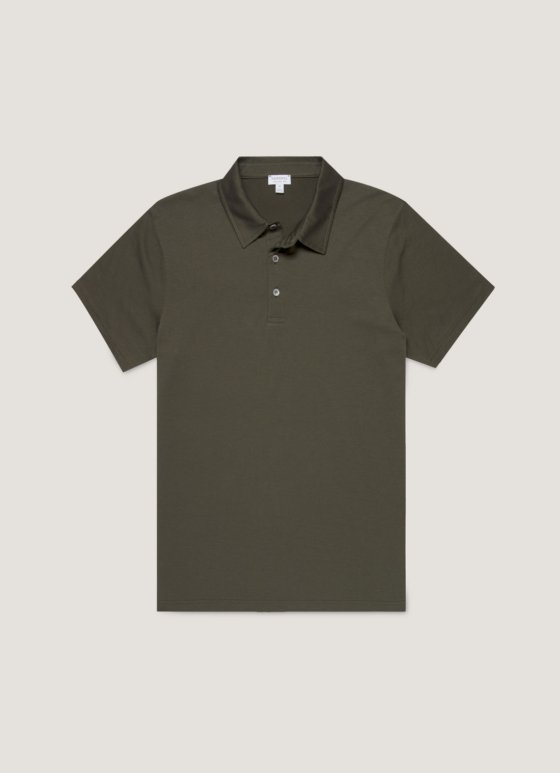 Men's Classic Jersey Polo Shirt in Dark Green