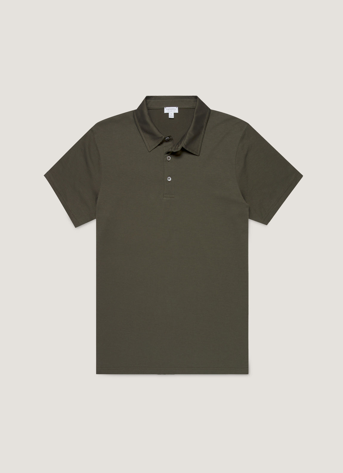 Men's Classic Jersey Polo Shirt in Dark Green