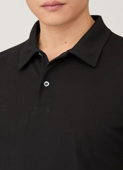Men's Regular Fit Riviera Polo Shirt in Black
