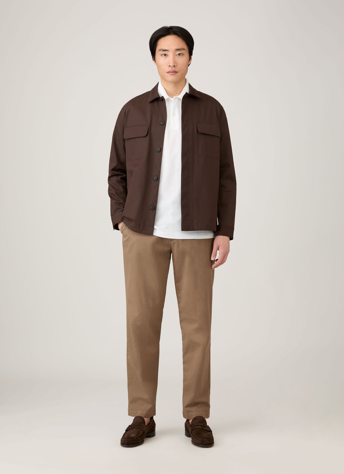 Men's Regular Fit Riviera Polo Shirt in White