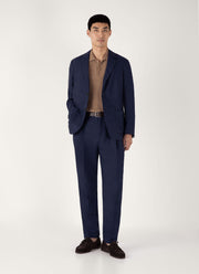 Men's Knit Polo Shirt in Dune