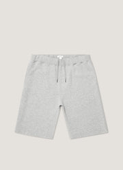Men's Loopback Shorts in Grey Melange