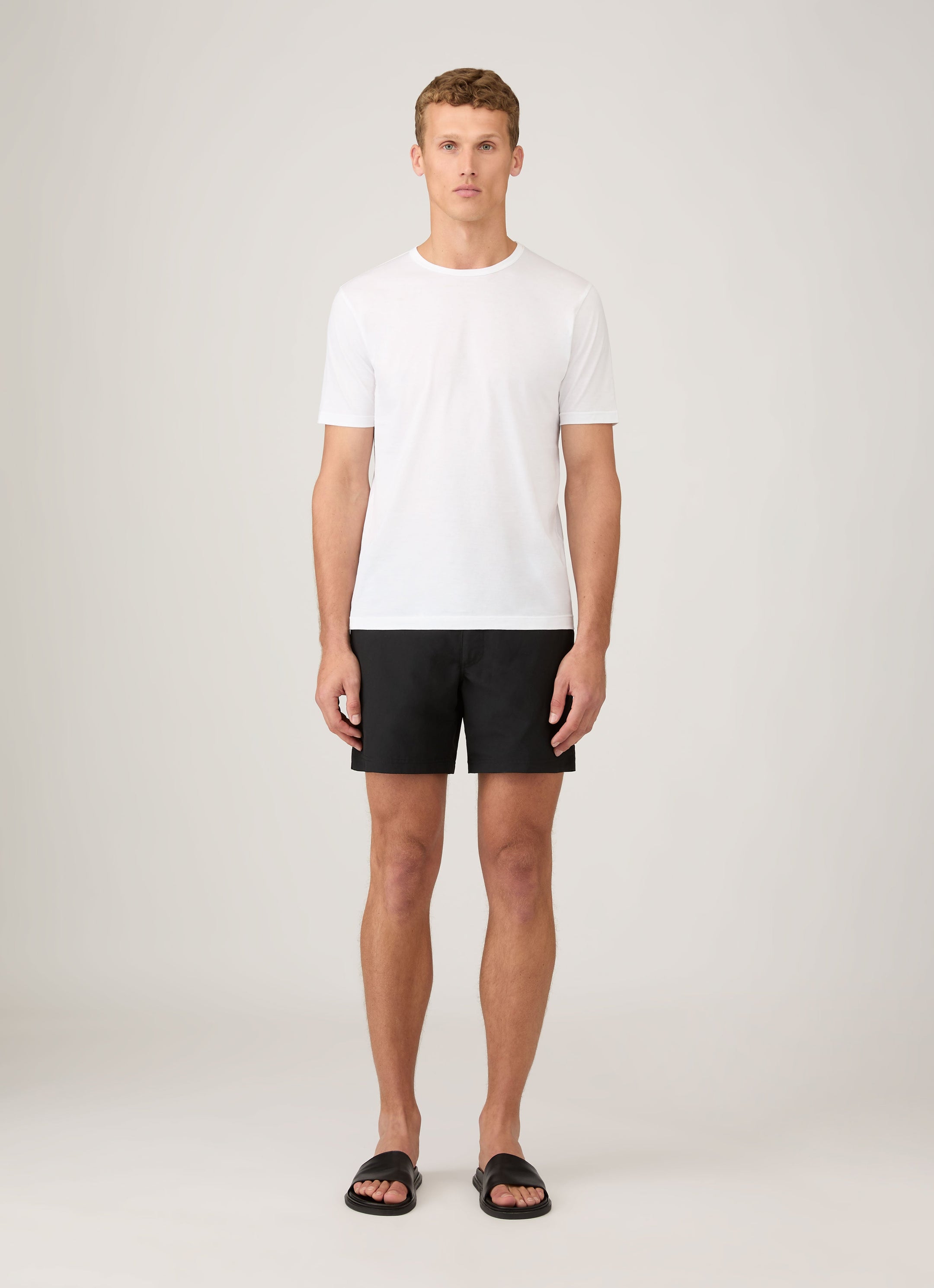 Men's Tailored Swim Short in Black