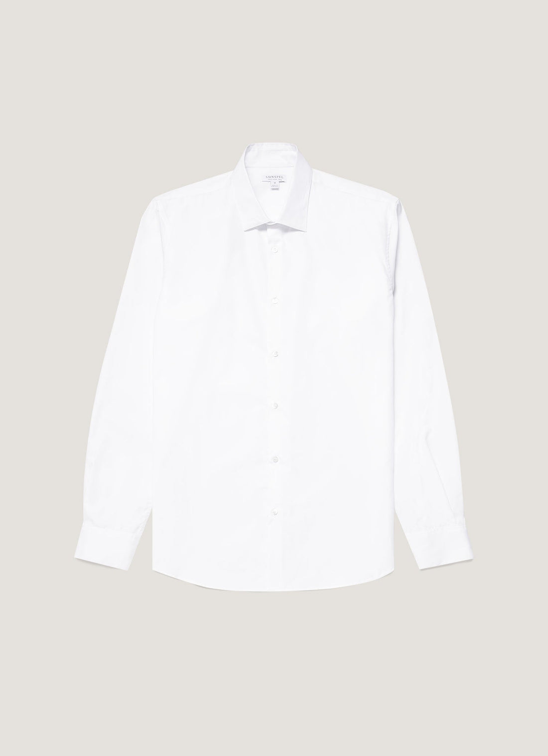 Men's Sea Island Cotton Shirt in White