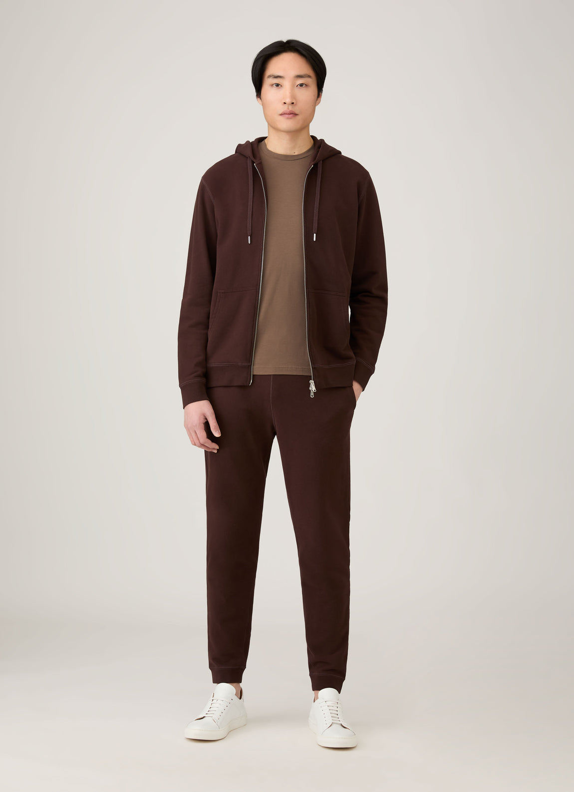 Men's Loopback Sweatpants in Truffle