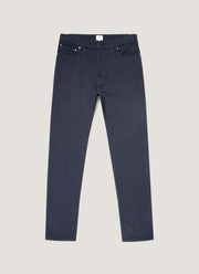 Men's Cotton Drill 5 Pocket Trouser in Navy
