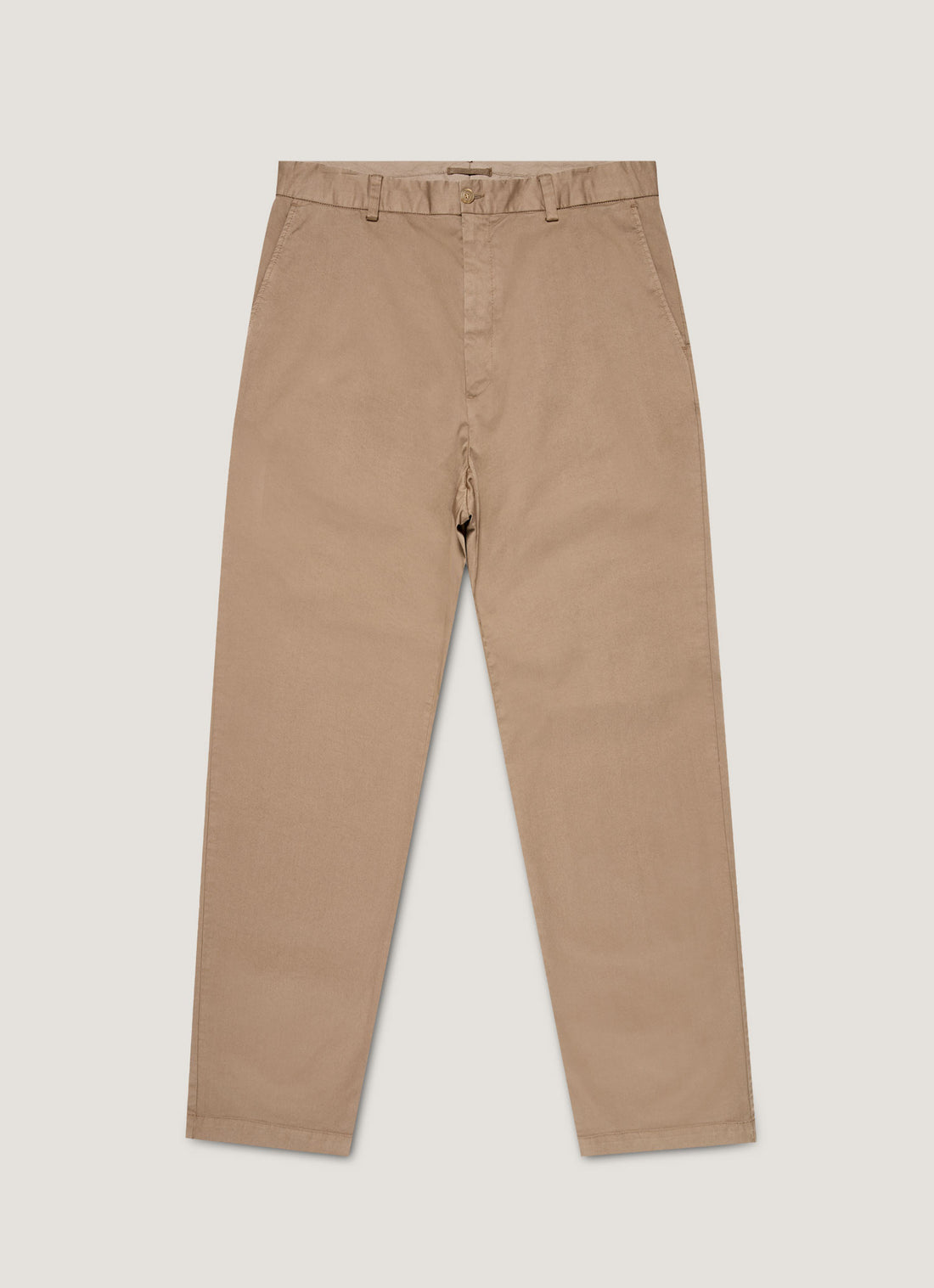 Men's Regular Fit Chino in Dark Stone