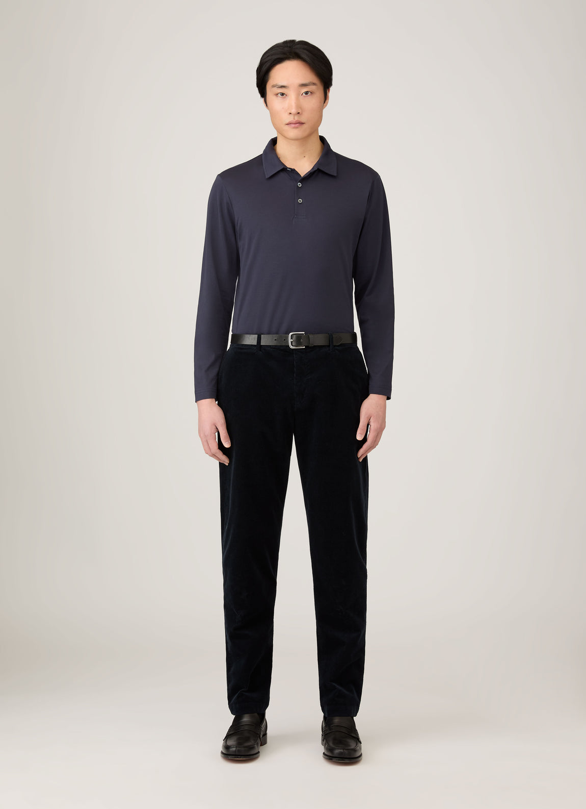 Men's Corduroy Trouser in Navy