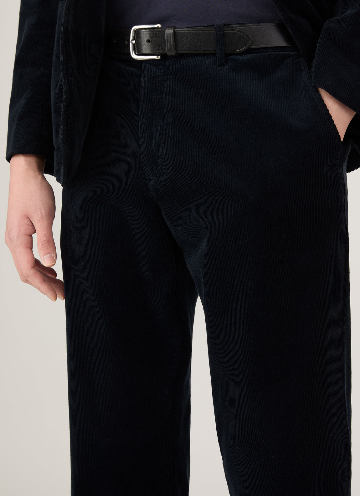 Men's Corduroy Trouser in Navy
