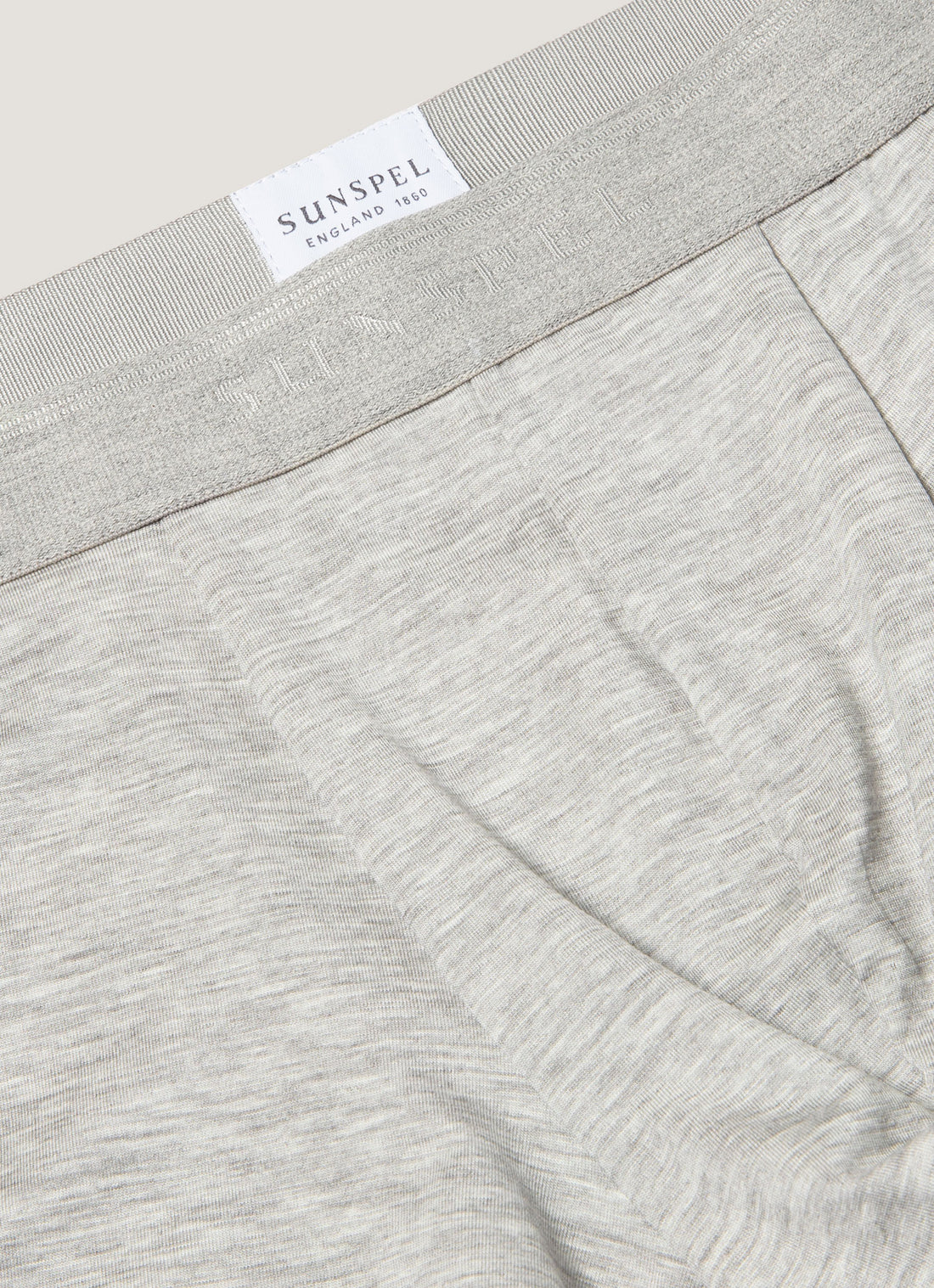 Men's Tencel™ Trunks in Grey Melange