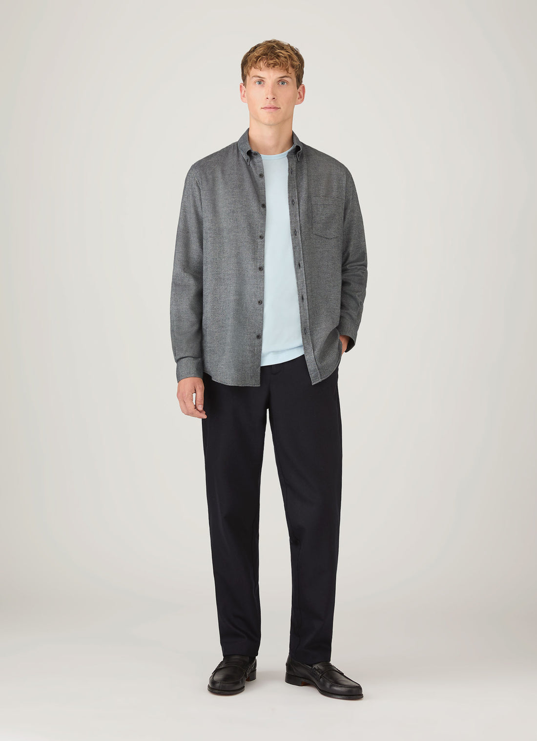 Men's Classic T-shirt in Frost Blue