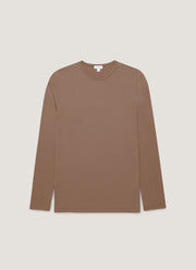 Men's Long Sleeve Classic T-shirt in Bark