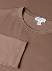 Men's Long Sleeve Classic T-shirt in Bark