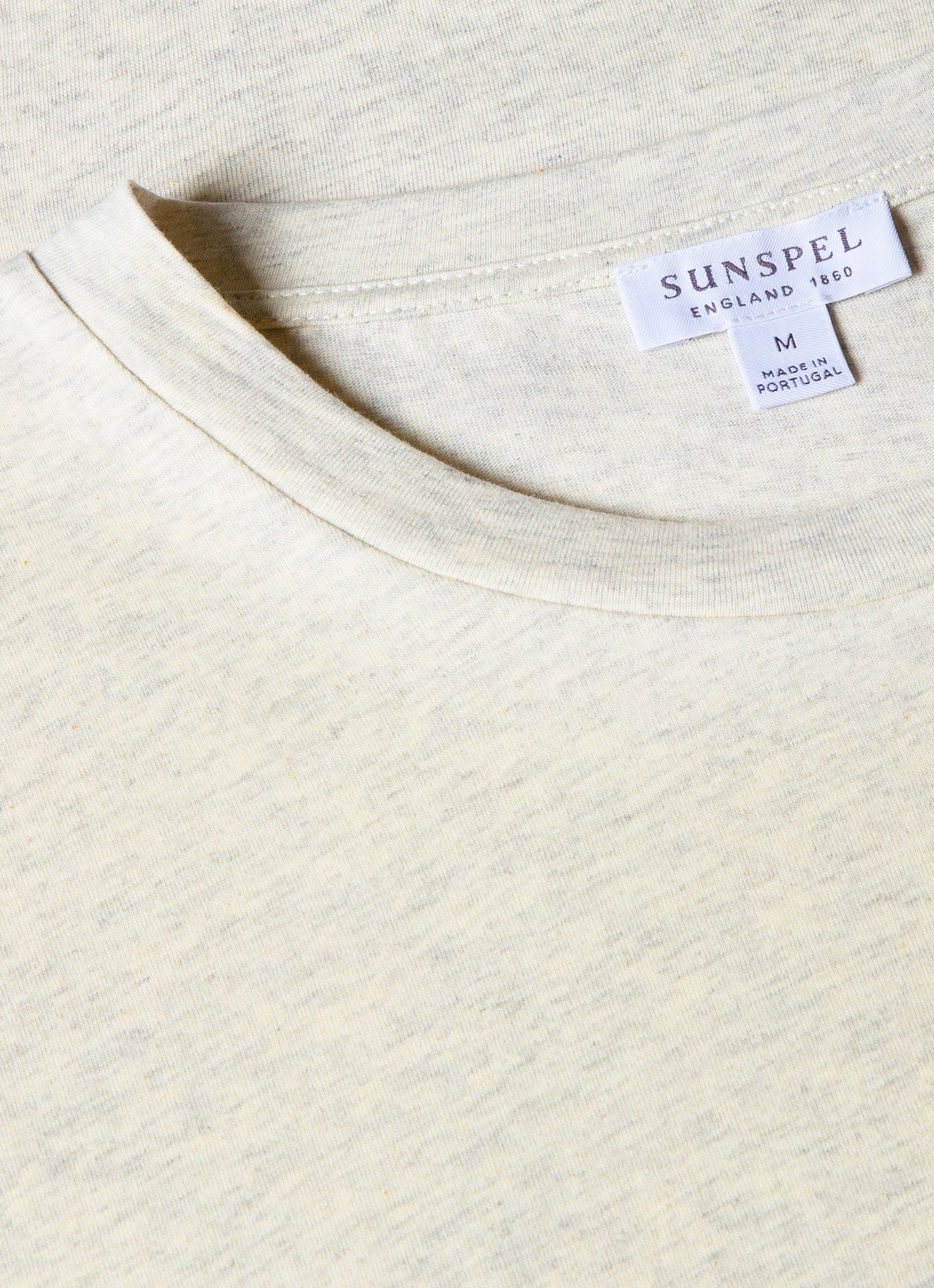 Men's Riviera T-shirt in Archive White Melange