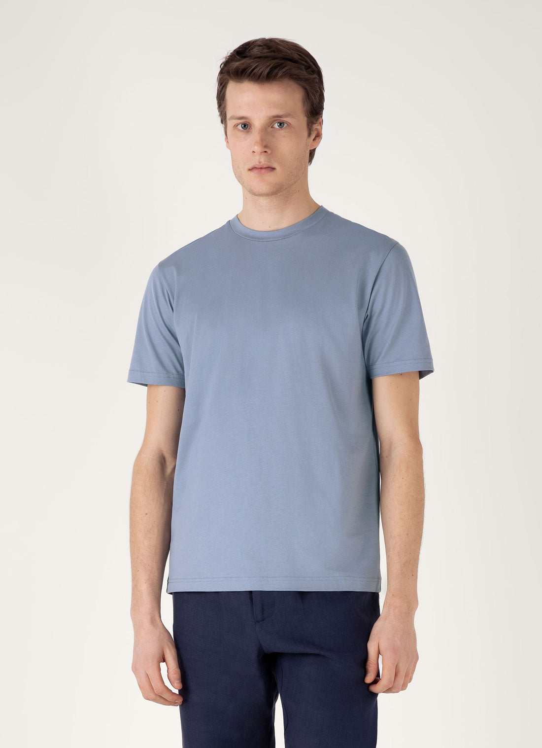 Men's Riviera Midweight T-shirt in Vintage Blue