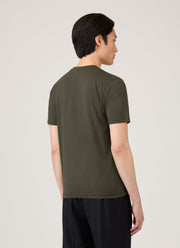 Men's Riviera Midweight T-shirt in Dark Green