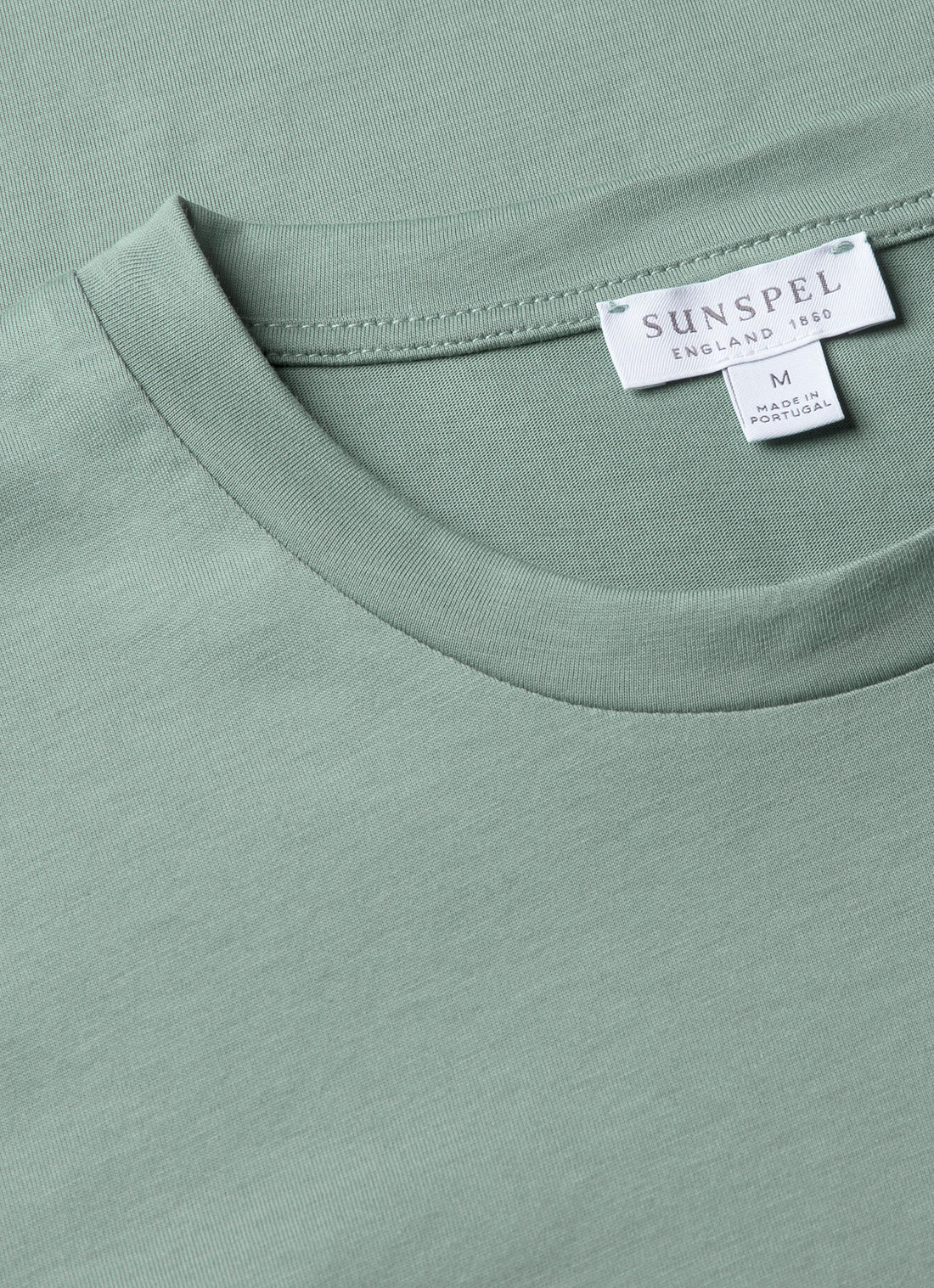 Men's Riviera Midweight T-shirt in Steel Green