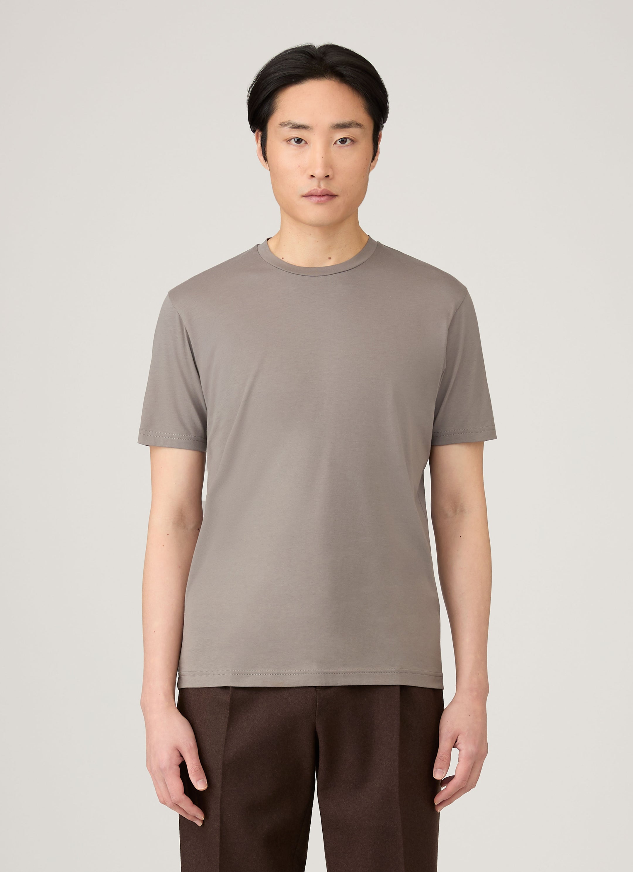 Men's Riviera Midweight T-shirt in Iron Grey