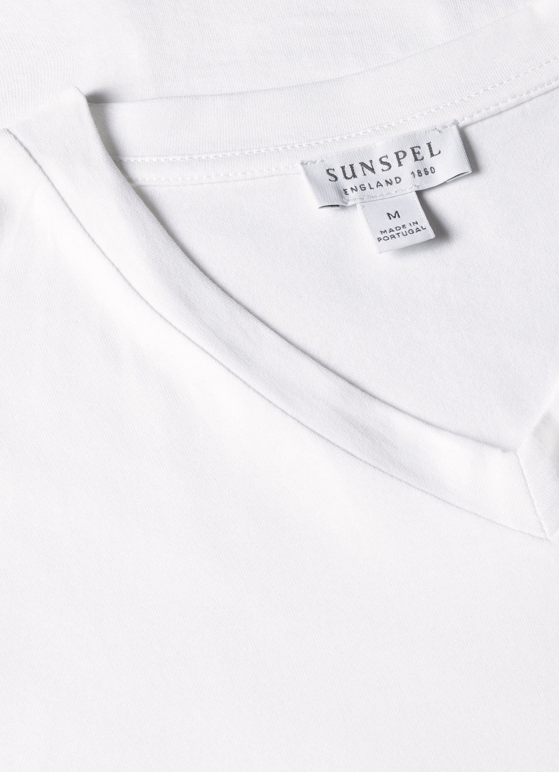 Men's Riviera V-neck T-shirt in White