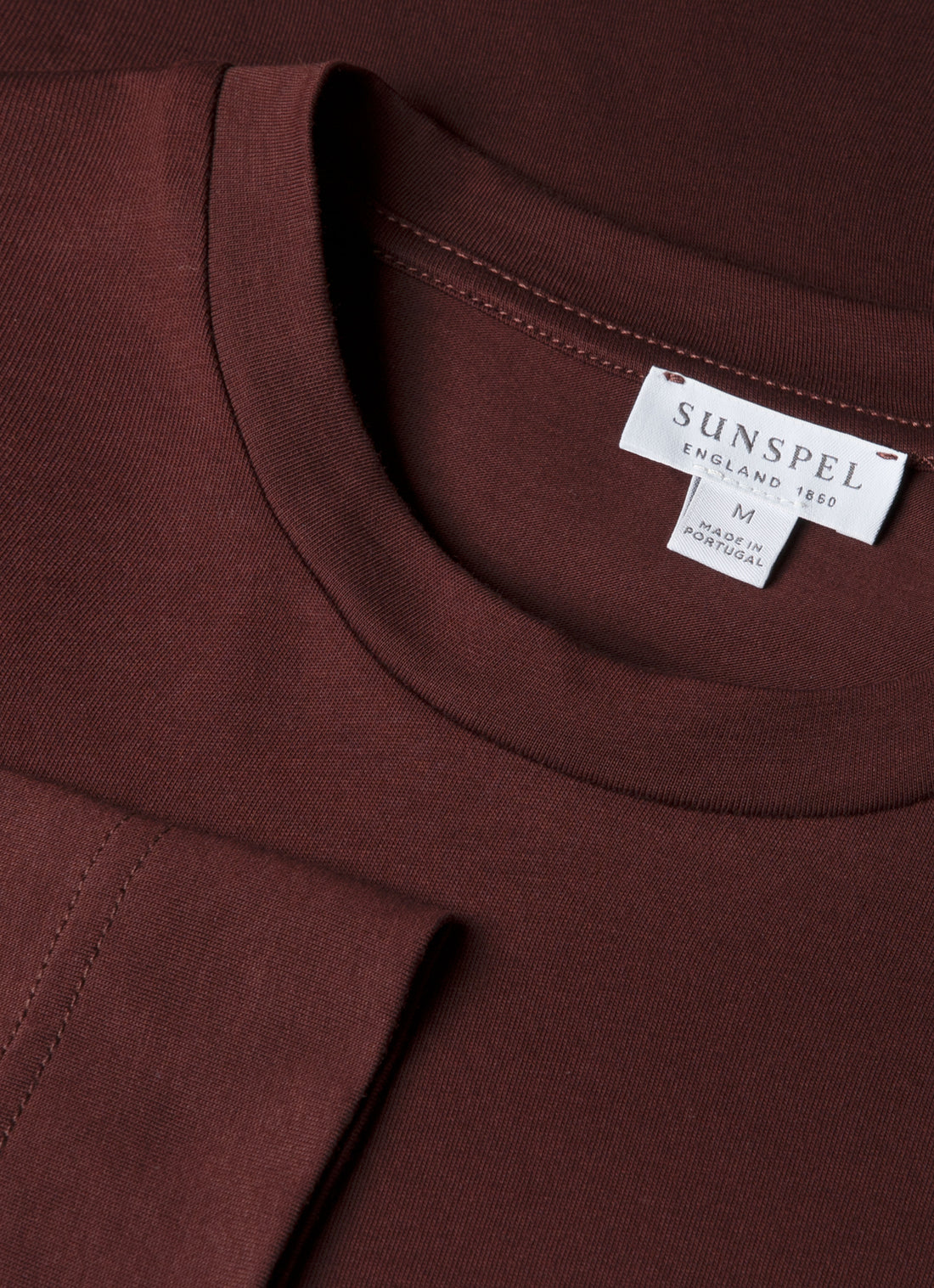 Men's Long Sleeve Riviera Midweight T-shirt in Bakelite