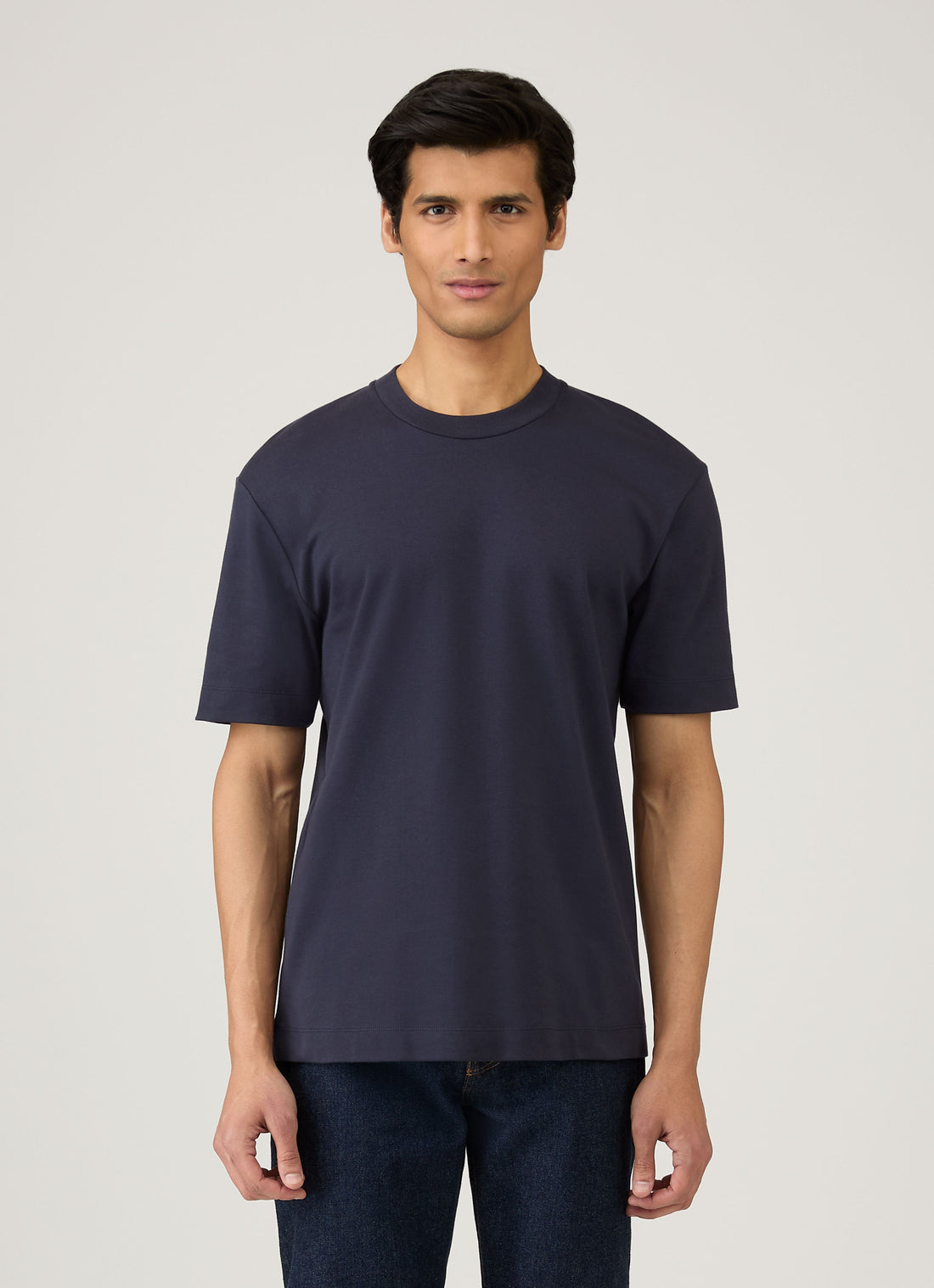 Men's Relaxed Fit Heavyweight T-shirt in Navy