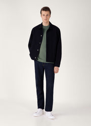 Men's Relaxed Fit Heavyweight T-shirt in Dusk Green