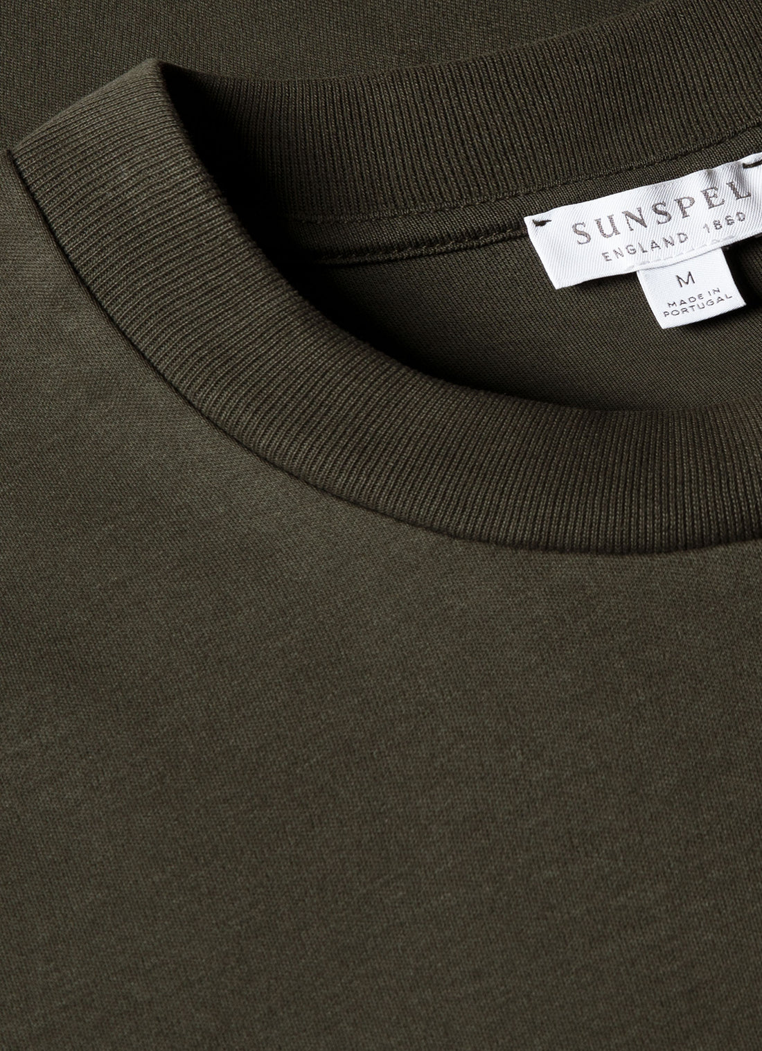 Men's Relaxed Fit Heavyweight T-shirt in Dark Green