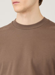 Men's Long Sleeve Heavyweight T-shirt in Bark