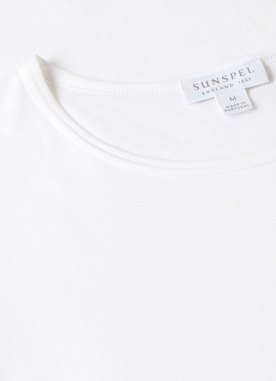 Men's Superfine Underwear T-shirt in White