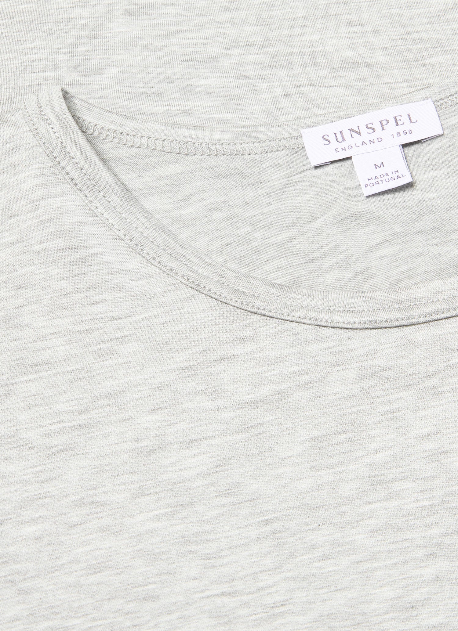 Men's Tencel™ T-shirt in Grey Melange