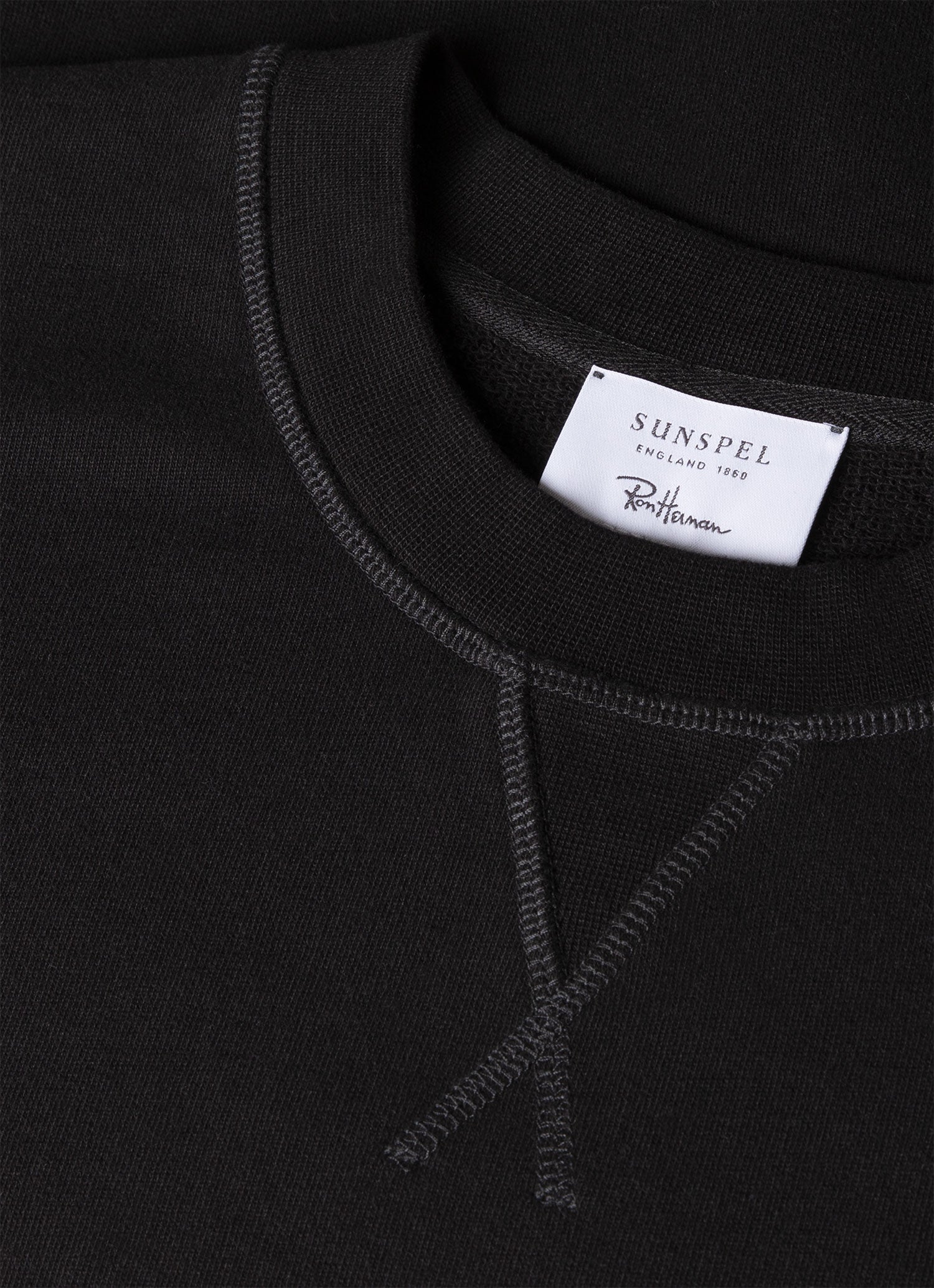 Men's Sunspel x Ron Herman Sweatshirt in Black